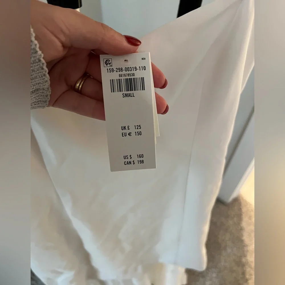 Abercrombie Elegant White Dress